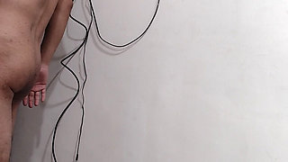 Crystal get stuck in wardrobe and fuck her from behind