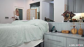 You Found Me... Now Fuck Me - Blake Blossom and Kenna James Kissing and Fingering