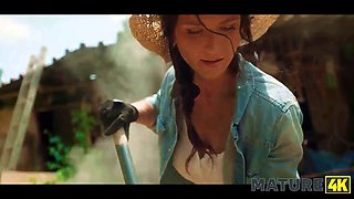 Mature4k. public porno in the czech village