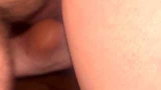 Hot redhead wife WITH SEXY FEET takes it doggy style again from BWC  with hot load on her soles.