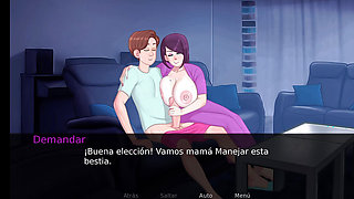 SEX WITH MY STEPMOM GETS HOT WHEN SHE SEES MY PENIS