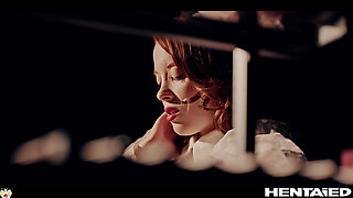 Tiny Petite Russian Girl Enjoys Alien Monster Cock - All The Way Through Creampie & Bukkake