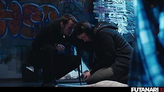 Futa Anime Plumper Damsel Wielded by Fuckfest Satan Turns Into Super-naughty Transgirl And Facefucks Nice Blondie