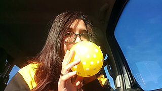 Highway Ride Balloon Play - Bunny Looner