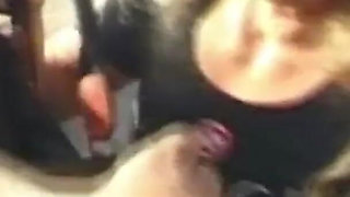 Cock Sucking Lady From France Pleasing Lucky Dude