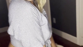 Equestrian Stepmom Finds Her Stepson Sniffing Her Riding Pants