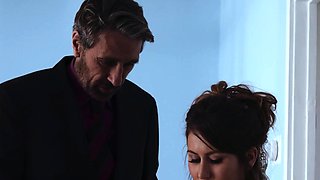 FAMILY SINNERS - Stepdad Teaches Nervous Stepdaughter How