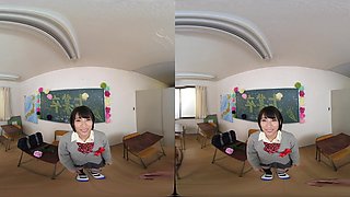 Asian hot girl vr video