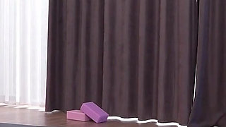 Flexible Gymnasts Anal Orgy with Huge Cocks at the Yoga Class