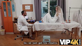 VIP4K. The Pretty Bride, Nata Gold, Seduced Her Doctor Right Before Her Wedding
