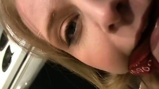 Pissing humiliation BDSM with submissive girl