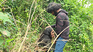 Malayali couple hot outdoor sex in forest , Wild forest outdoor sex of malayali couple