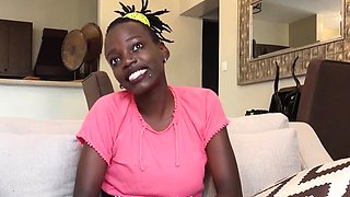 Big Black Tits Lactating MILF Showers Producer In Milk At Ki