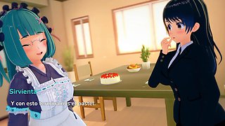 Enjoying Mirai's adorable cootchie - my hentai fantasy