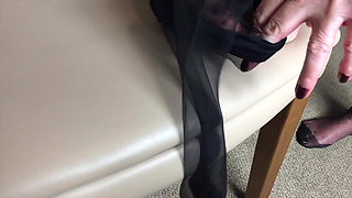 Vgq3 Aunty Sandra Getting Dressed