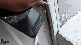 I Discover My Stepmother Where She Works and I End up Really Horny Fucking Her Ass Part 1