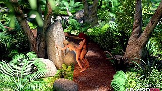 Jungle Fever 3D Fantasy Futanari Animation
