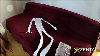 Seamless Five Fingers Nylon Catsuit Without Zipper