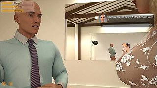 Happry Marriage Cuckold Husband Caught His Wife Having Threesome Ep24