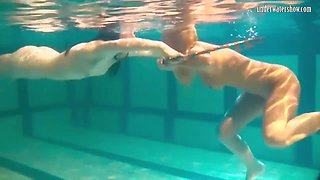 Swim Strip And Have Fun Underwater