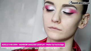 Adelle Unicorn and Adelle's babe clip by Bravo Models