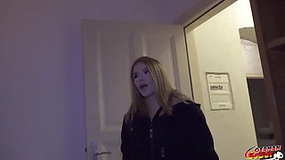 GERMAN SCOUT - Deep Anal Sex Casting for Skinny Colombian Teen Ashley Rose at Pick Up