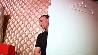 German swinger teen and milf pamper a man