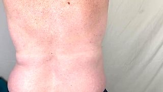 Mature British Granny Plays with Kinky Tit Toys and Big Natural Tits