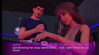 Hardcore Anal Sex With My Anal Virgin Girlfriend in nightclub - 3D Hentai Animated Porn With Sound - F.I.L.F.