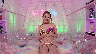 Sweet stepdaughter Coco Lovelock squirting pussy