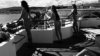 Cute blonde teen outdoor gleecute