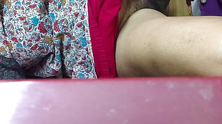 Aunty hairpussy fucked house owner