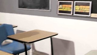 Lovely asian schoolgirl gets her pussy stuffed