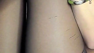 Nylon Pussy Teasing Show!