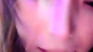 Amateur brunette Michelle with small tit