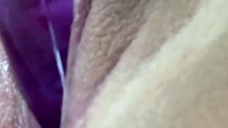 Creamy pussy up close