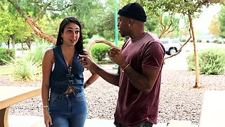 Brunette Beauty Mira Luv's Intense Black Passion Encounter