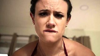 Stepmom Penny Barber's Taboo Lingerie Tease Ends in