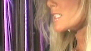 Two Blondes Are Taking Turns in Sucking and Fucking a Guy in a Wild Threesome.