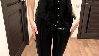 Brunette slut pov blowjob in close up HD