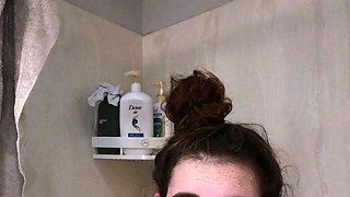 Small titted brunette amateur anal nailed at home