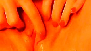 Real Teen 18+ Masturbates on Camera and Cums with Big Tits, Solo Pussy (4)