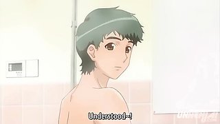 18yo Anime Boy Gives it to Hot Step Mom's Friend in Uncensored Action