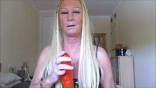 POV Simulated Cum in Mouth Dildo Blowjob & Handjob