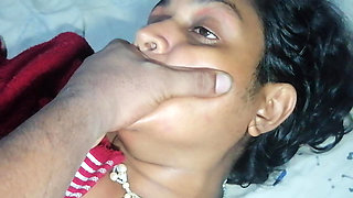 I saw my stepmother touching her self and I went in to her