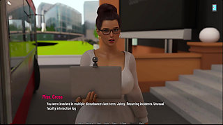 University Days 19 Rose and Johny Bath Together