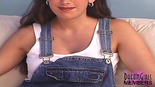 Wing Girl Strips off Top to Show Her Hooters