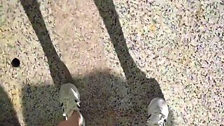 Ladyboy Ting Xuan outdoor pissing compilation