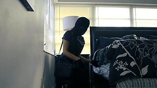 Robber Fucks His Sexy Accomplice Using Handcuffs