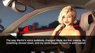 Sexy wifey gets pounded outdoors on the car by her boss Martin